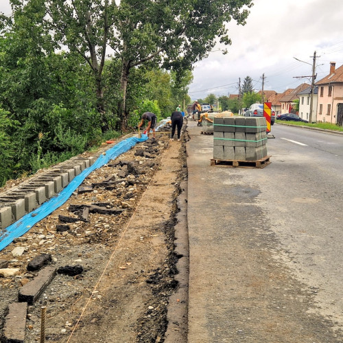 Lucrările la pista de biciclete din zona Tropinii Noi se finalizează în toamnă