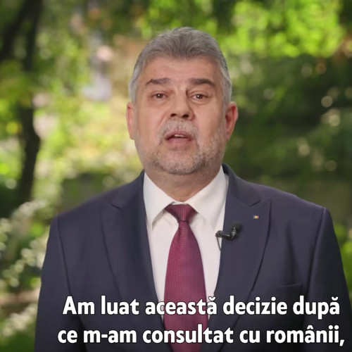 Marcel Ciolacu își anunță candidatura la președinția României