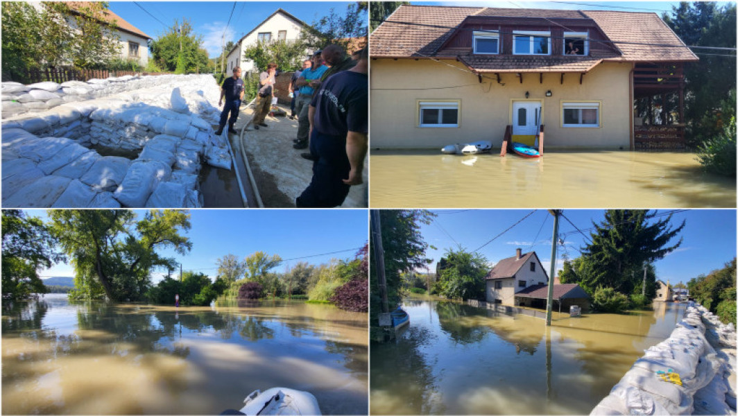 Stare de alertă la Budapesta din cauza inundațiilor