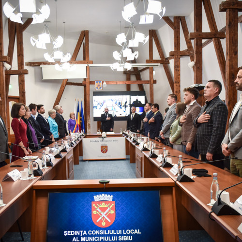 Consiliul Local al Sibiului se constituie pe 6 noiembrie