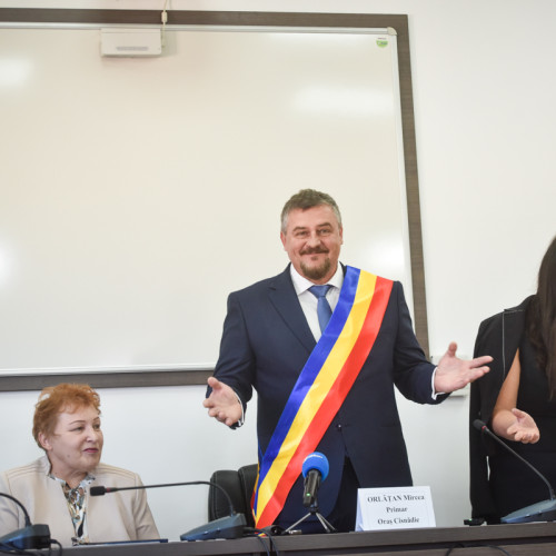 Noii consilieri locali din Cisnădie depun jurământul