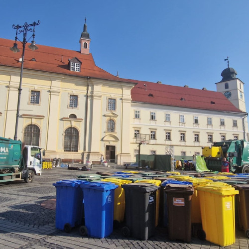 Primăria Sibiu notifică 1.777 de proprietari pentru neplata taxei de salubrizare