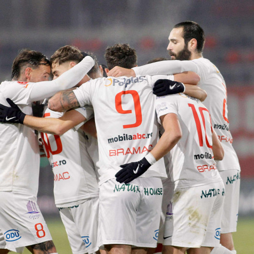 FC Hermannstadt urcă în clasament după victoria cu FC Botoșani
