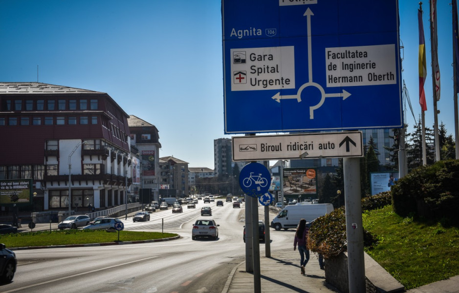 Creștere semnificativă a sumelor încasate din ridicarea mașinilor neregulamentar în Sibiu
