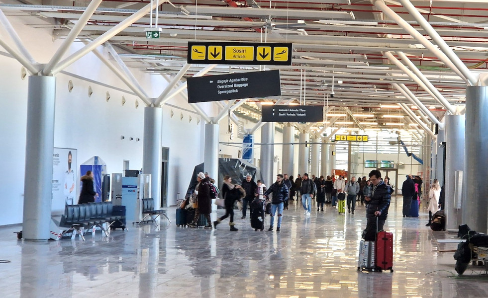 Aeroportul Sibiu își extinde rețeaua de zboruri și atrage mai mulți pasageri