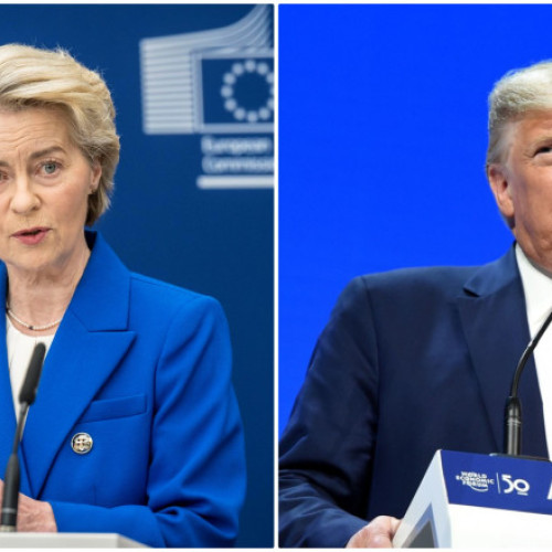 Întâlnire decisivă pentru viitorul UE. Discuții Donald Trump-Ursula von der Leyen privind taxele vamale. Anunț de la Washington