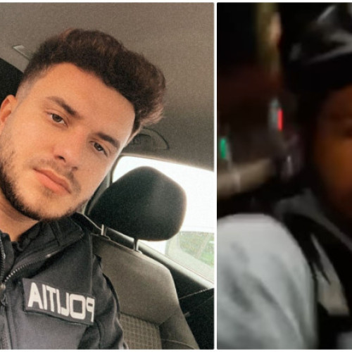 Un polițist din București, recunoscut pentru intervenția sa rapidă în cazul unui livrator atacat, devine viral pe internet
