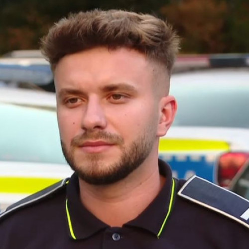 Agent de poliție intervine rapid pentru a opri un incident în București