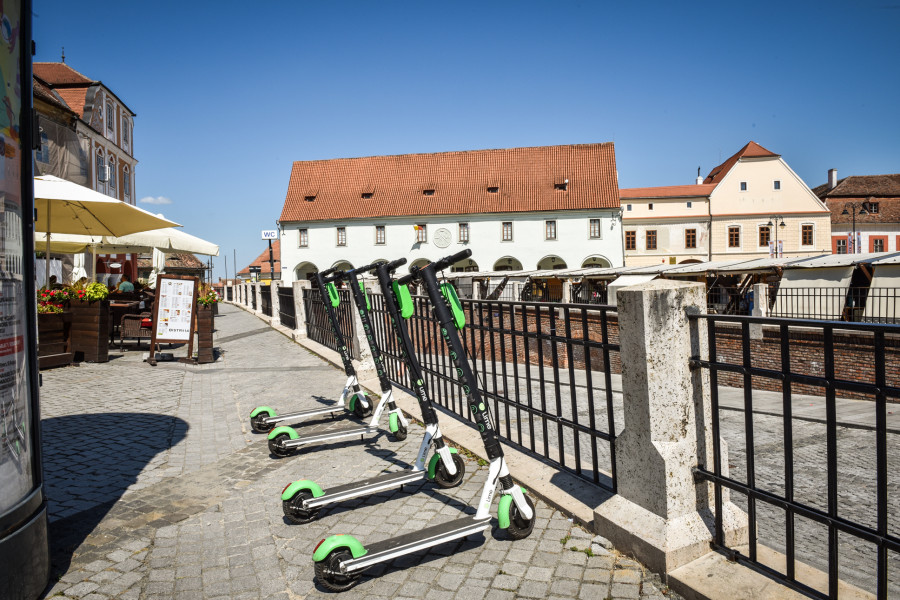 Proiect pentru reguli stricte privind trotinele electrice în Sibiu propus de un consilier PSD