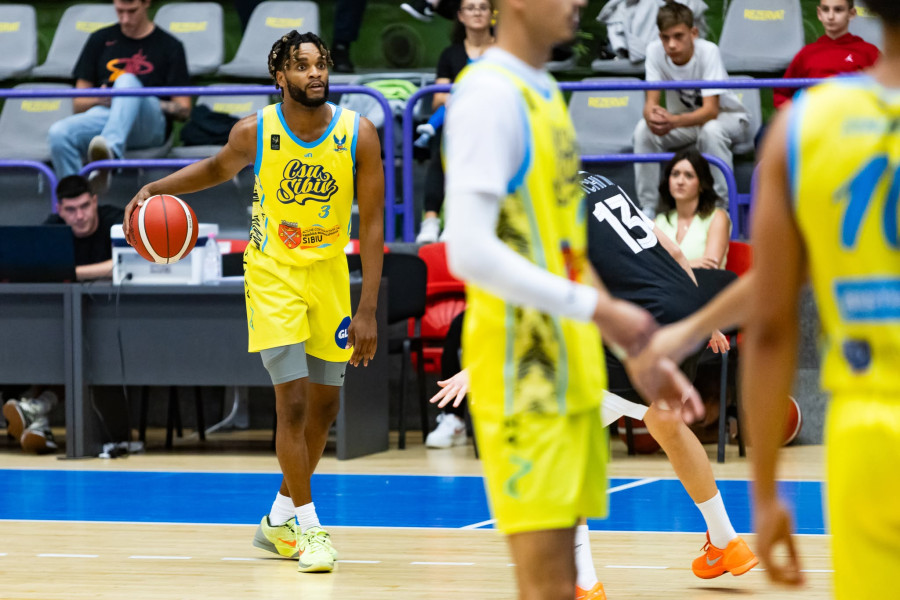 CSU Sibiu suferă a patra înfrângere consecutivă în Liga Națională de Baschet