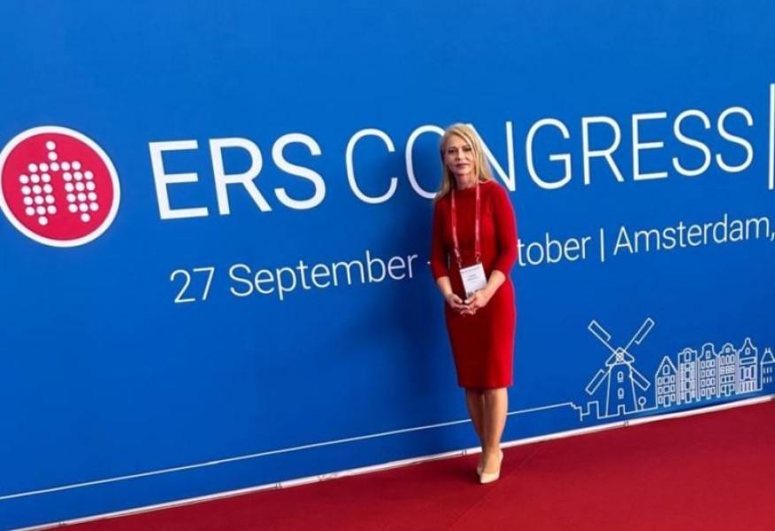 Medic pneumolog sibian a participat la congres internațional de top în Amsterdam