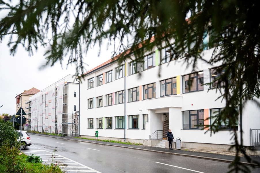 Modernizarea liceului Onisifor Ghibu din Sibiu avansează cu 85% din lucrări finalizate