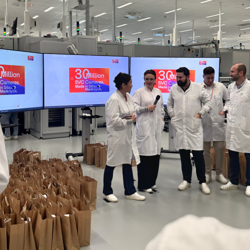 AUMOVIO Sibiu a produs 30 de milioane de camere cu vedere panoramică