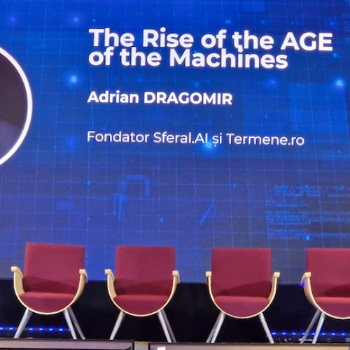 Adrian Dragomir susține la Sibiu o conferință despre Inteligența Artificială în afaceri