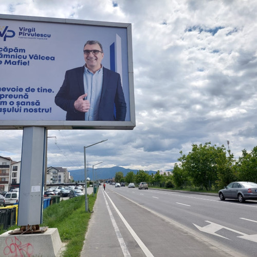 Un candidat la primăria Rm. Vâlcea a cerut votul vâlcenilor din Cisnădie