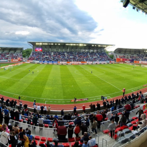 Finala Cupei României la Stadionul Municipal din Sibiu: Atmosferă impresionantă și desfășurare impresionantă a forțelor de ordine