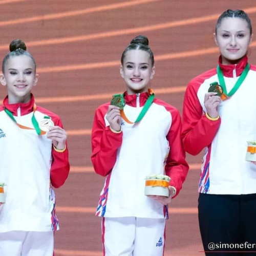 România - Campioană Europeană la Gimnastică Ritmică | Agerpres