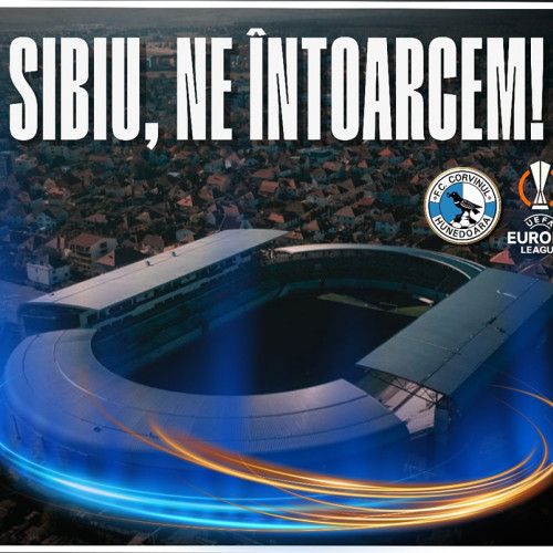 Meciuri de Europa League găzduite de Sibiul Corvinului. Administrația locală mulțumește.