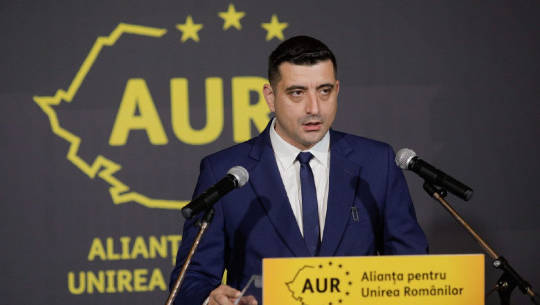 George Simion, candidatul AUR la alegerile prezidențiale
