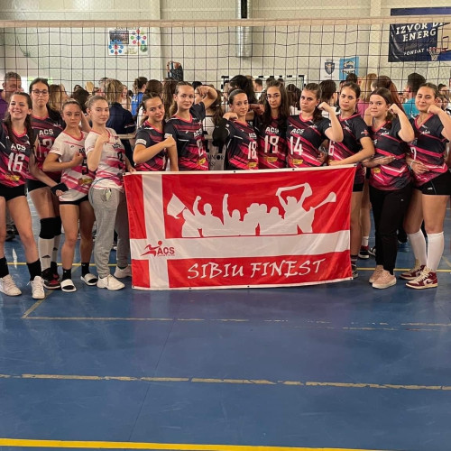 Nou record pentru Clubul Champions Sibiu în Campionatul Național de Volei