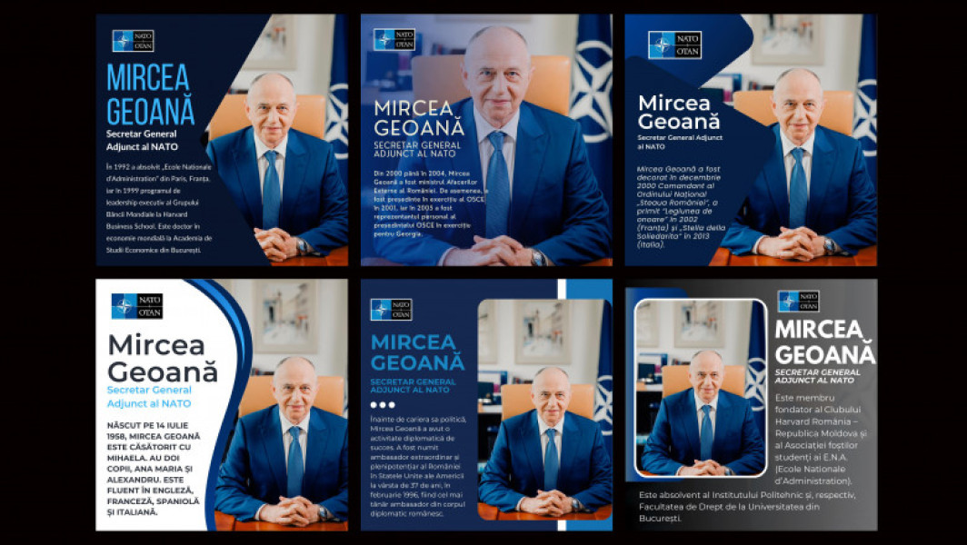 Mircea Geoană, acuzat de folosirea necorespunzătoare a siglei NATO în campania electorală
